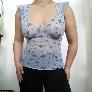 Y2K WETSEAL SHEER CAMISOLE!